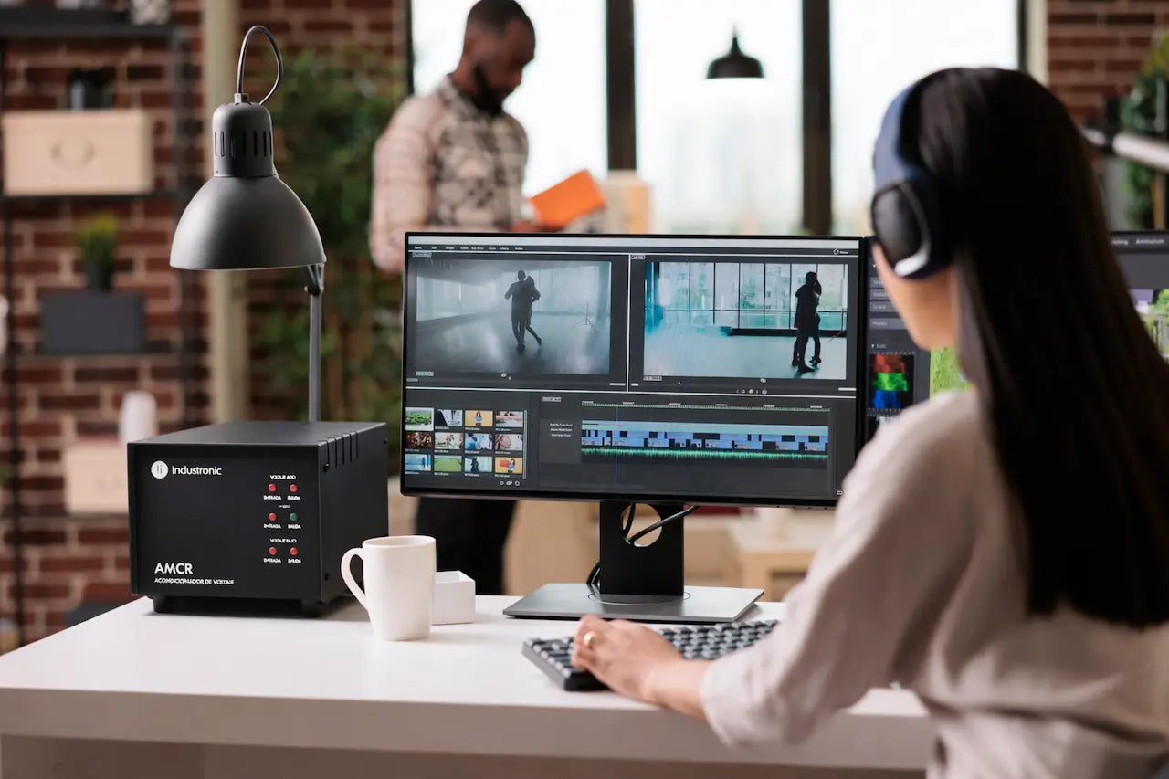 Regulador monofásico AMCR-5100 para protección de equipos eléctricos