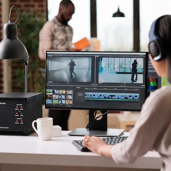 Regulador monofásico AMCR-5100 para protección de equipos eléctricos