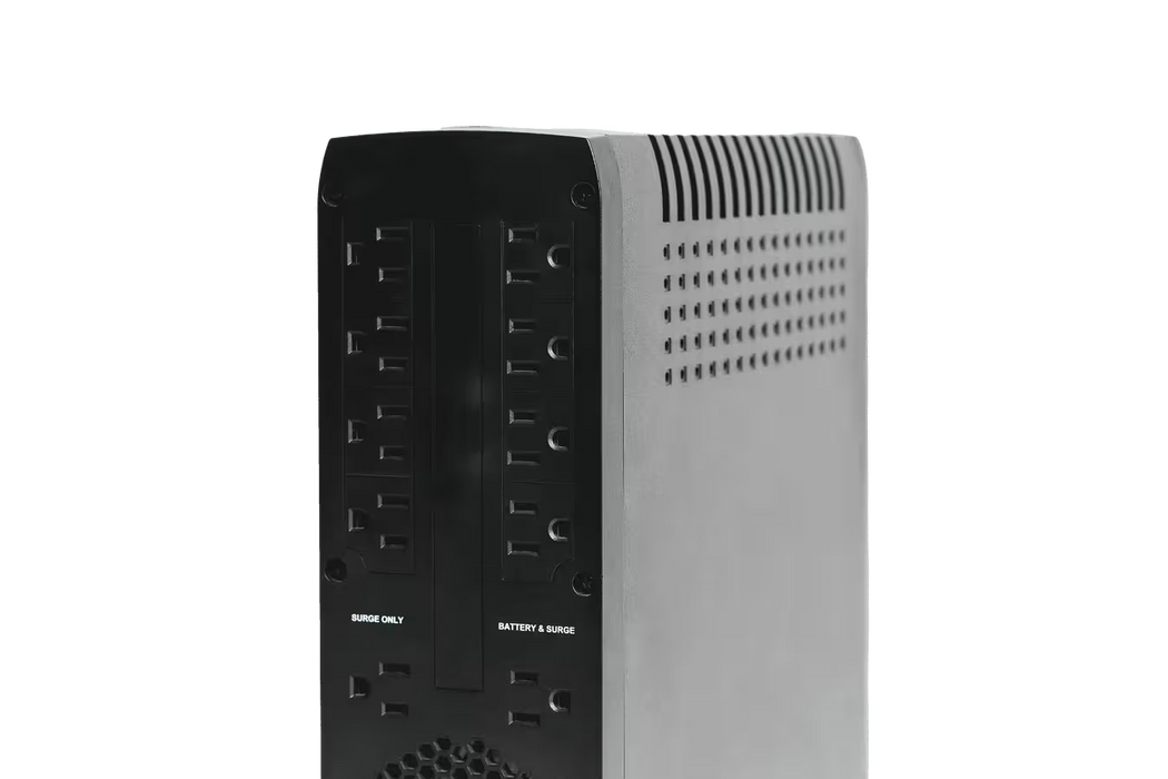 UPS interactivo parte trasera