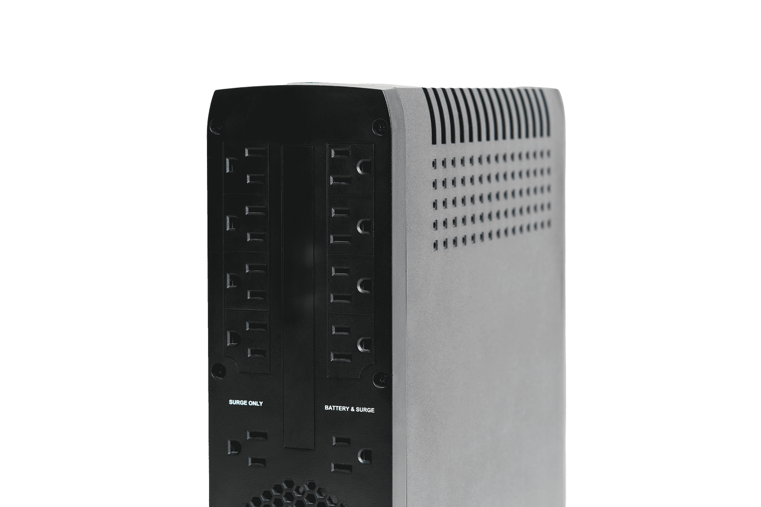 UPS interactivo parte trasera